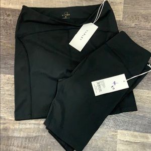 Varley NWT black Northfield Shorts! M & S!